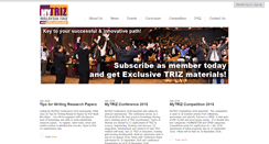 Desktop Screenshot of mytriz.com.my